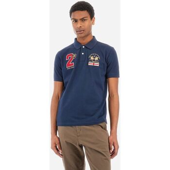 Abbigliamento Uomo T-shirt & Polo La Martina YMP315-PK031-07017 NAVY Blu