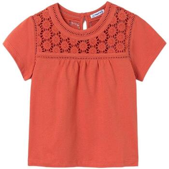 Abbigliamento Bambina T-shirt & Polo Mayoral  Arancio