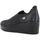 Scarpe Donna Sneakers basse Valleverde donna sneakers con zeppa 36441 NERO Nero