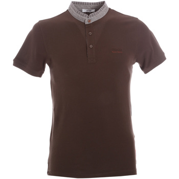 Abbigliamento Uomo T-shirt & Polo Yes Zee T714 S400 Marrone