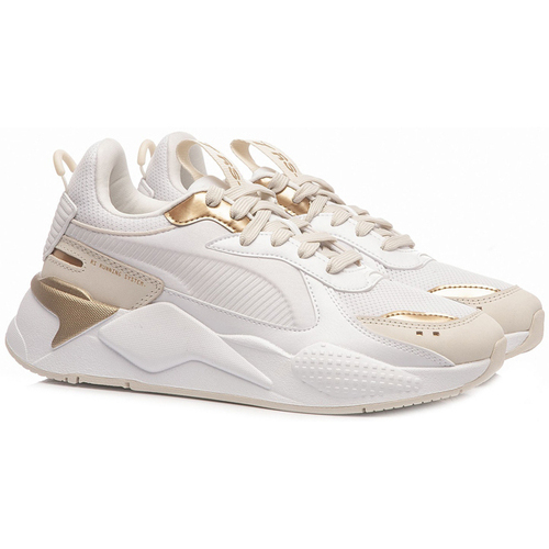 Scarpe Donna Sneakers Puma Rs-X Glam Wmns - White Warm White - 396393-01 Bianco