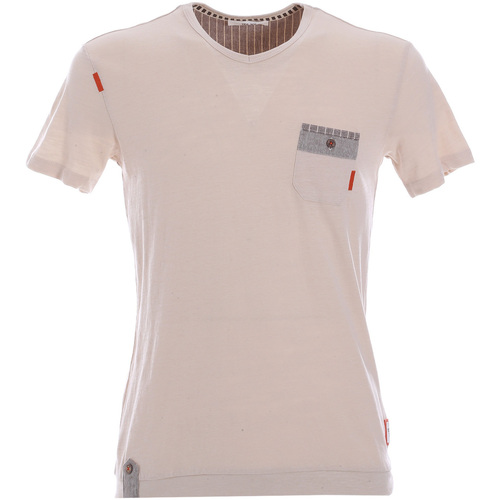 Abbigliamento Uomo T-shirt & Polo Yes Zee T701 S500 Beige
