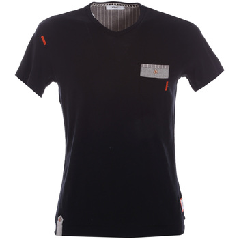 Abbigliamento Uomo T-shirt & Polo Yes Zee T701 S500 Nero