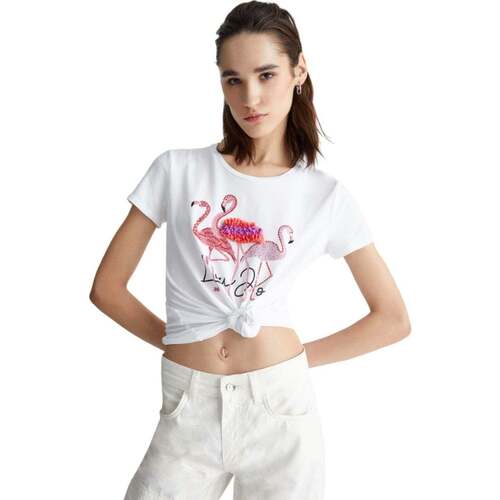 Abbigliamento Donna T-shirt maniche corte Liu Jo SKU_270357_1513849 Bianco