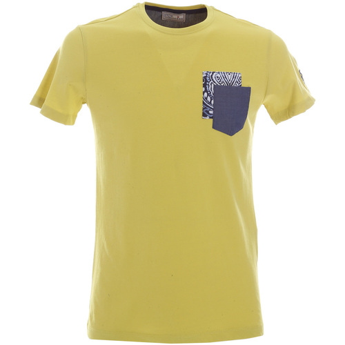 Abbigliamento Uomo T-shirt & Polo Yes Zee T709 SU00 Giallo