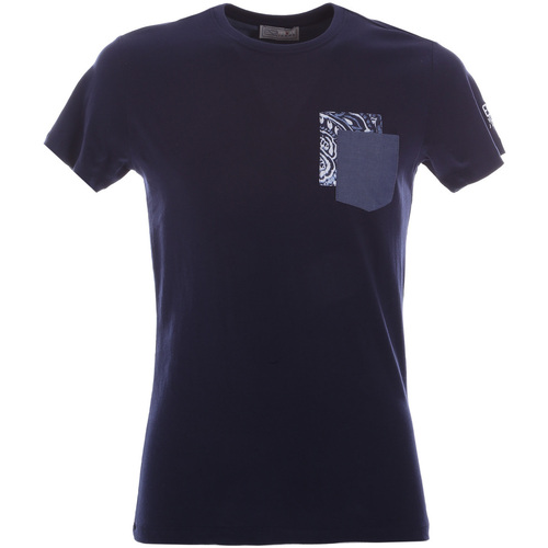 Abbigliamento Uomo T-shirt & Polo Yes Zee T709 SU00 Blu