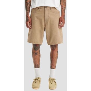 Levi's A8461 0001 - 468 STAY LOOSE-BROWNSTONE OD SHORT Beige