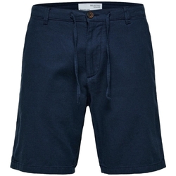 Abbigliamento Uomo Shorts / Bermuda Selected Noos Comfort-Brody - Dark Sapphire Blu