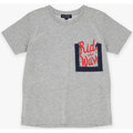 Image of T-shirt Please Kids T-shirt con finta tasca MB82030B61
