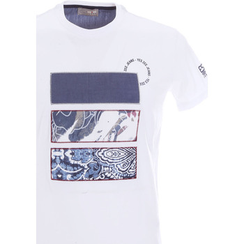 Abbigliamento Uomo T-shirt & Polo Yes Zee T708 SU00 Bianco