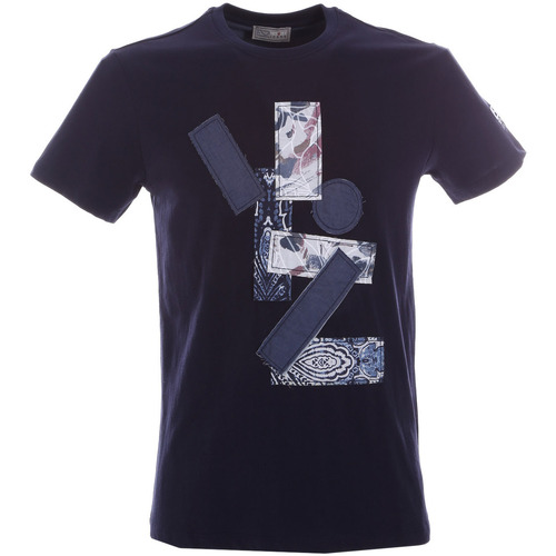 Abbigliamento Uomo T-shirt & Polo Yes Zee T706 SU00 Blu