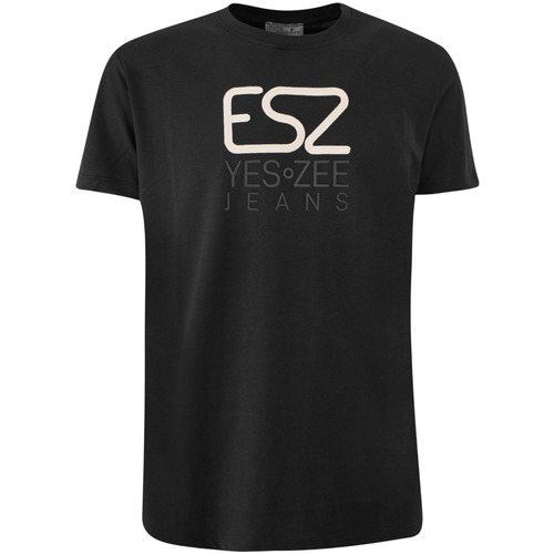 Abbigliamento Uomo T-shirt & Polo Yes Zee T730 S101 Nero