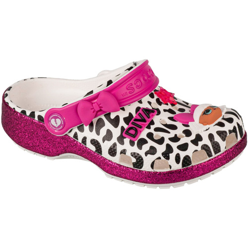Scarpe Bambina Pantofole Crocs LOL Surprise Diva Girls Classic Clog Bianco