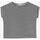 Abbigliamento Donna T-shirt maniche corte Dixie T-shirt fantasia a righe con orli T512J085 Nero