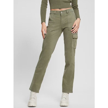 Abbigliamento Donna Pantaloni Guess ATRMPN-44976 Verde