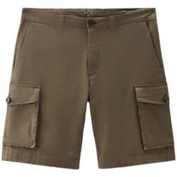 Abbigliamento Uomo Shorts / Bermuda Woolrich Pantaloncini Classic Cargo Uomo Lake Olive Verde