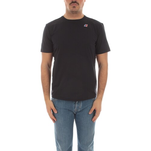 Abbigliamento Uomo T-shirt maniche corte K-Way K1141LW Blu