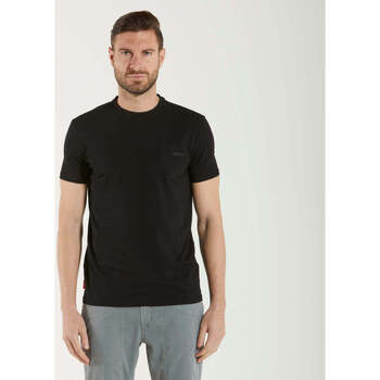 Abbigliamento Uomo T-shirt maniche corte Rrd - Roberto Ricci Designs t-shirt in tessuto tecnico con taschino nero Nero