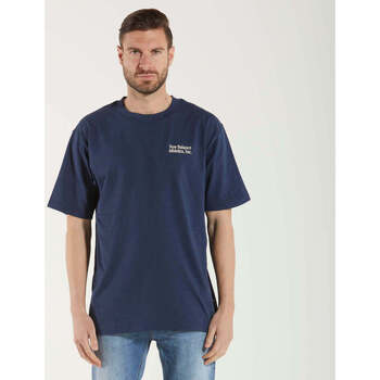 Abbigliamento Uomo T-shirt maniche corte New Balance t-shirt athletics,inc. blu Blu