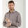 Abbigliamento Uomo Camicie maniche lunghe Xacus camicia taylor fit lino marrone Marrone