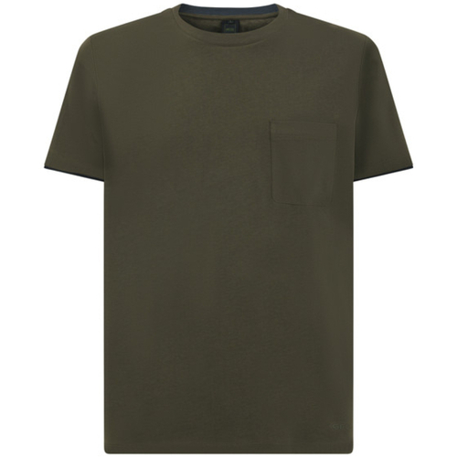 Abbigliamento Uomo T-shirt maniche corte Geox M4510DT3091F3408 Verde