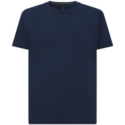Abbigliamento Uomo T-shirt & Polo Geox M4510DT3091F4070 Blu