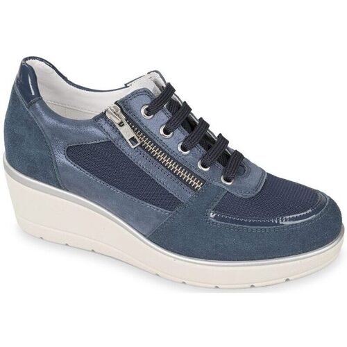 Scarpe Donna Sneakers Valleverde 36440-Navy Blu