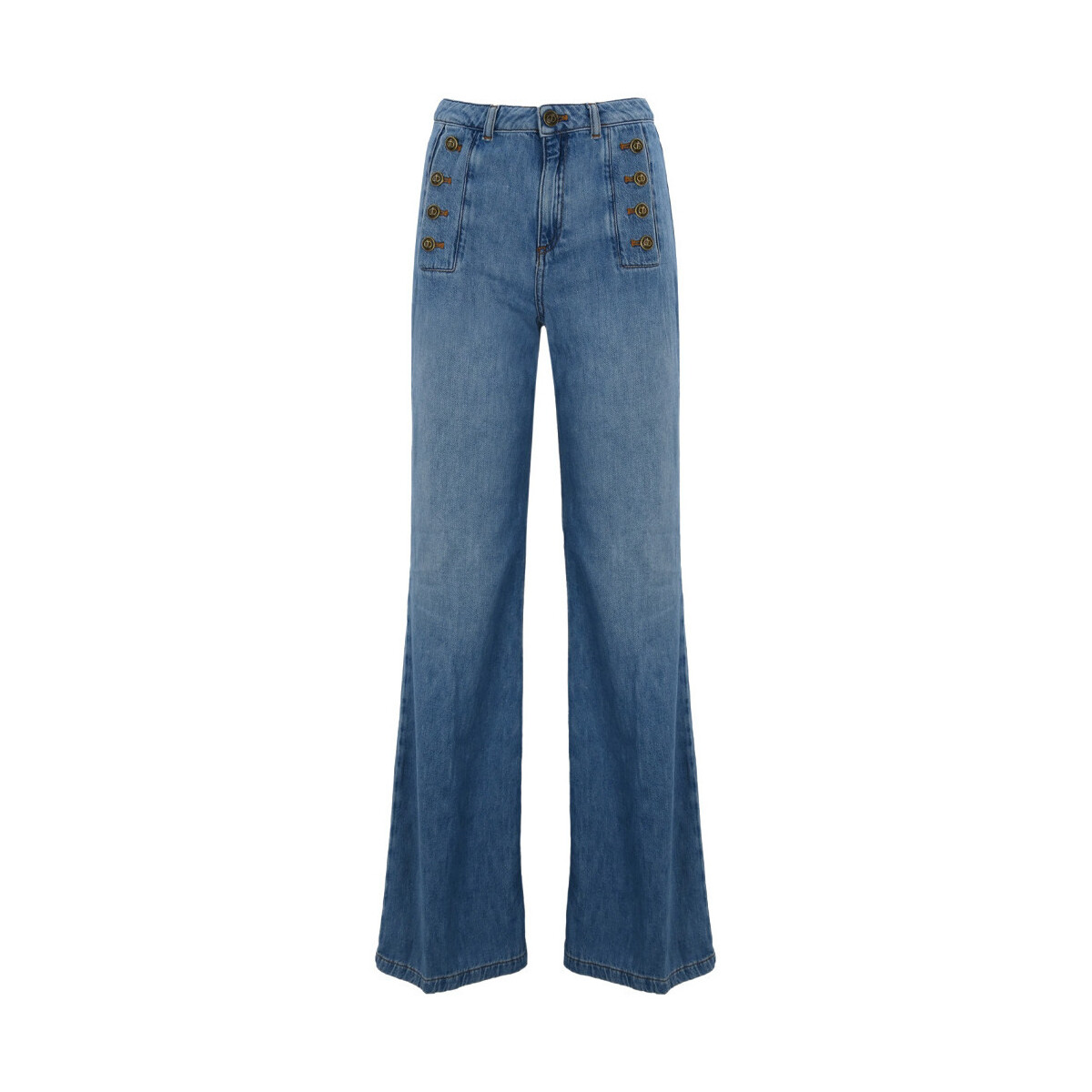 Abbigliamento Donna Jeans Twin Set 241tp2631-01611 Blu