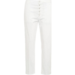 Abbigliamento Donna Pantaloni Dondup dp576rse036dptd-003 Bianco