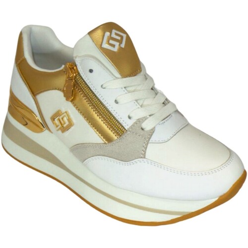 Scarpe Donna Sneakers basse Gold&gold ; ECOPELLE  GB836 Bianco