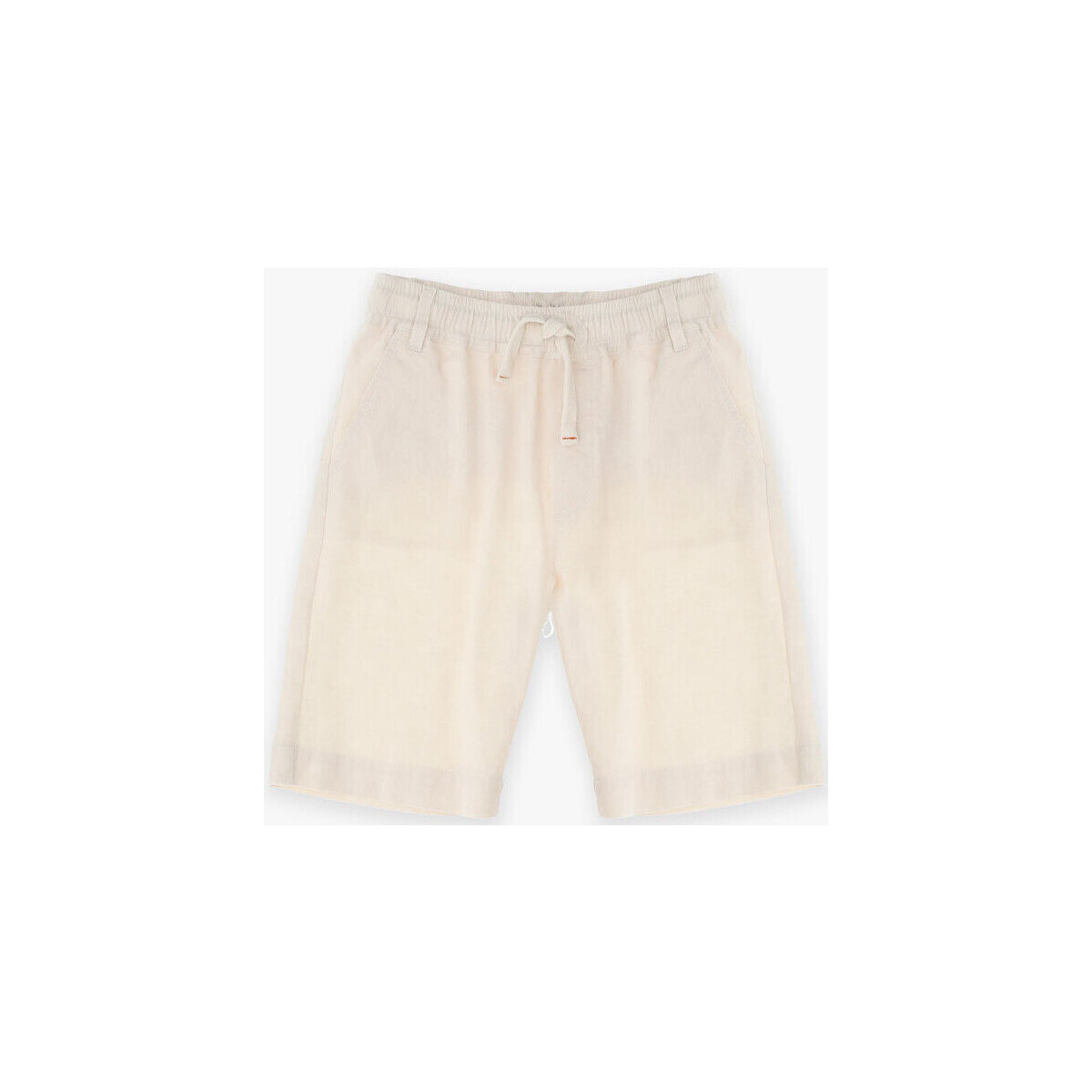 Abbigliamento Bambina Shorts / Bermuda Please Kids Shorts con tasche verticali e coulisse RE49300B62 Beige