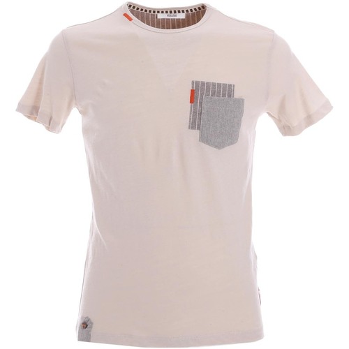 Abbigliamento Uomo T-shirt & Polo Yes Zee T736 S500 Beige