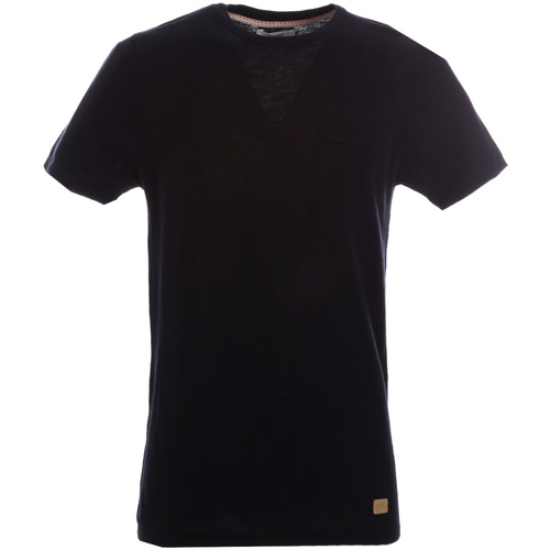 Abbigliamento Uomo T-shirt & Polo Yes Zee M713 ZZ00 Nero