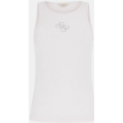Abbigliamento Donna Top / T-shirt senza maniche Guess ATRMPN-44986 Bianco