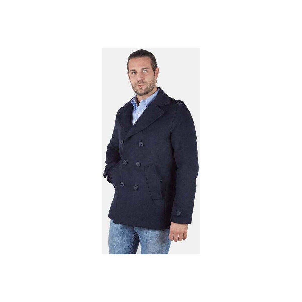 Abbigliamento Giacche Bata Cappotto da uomo Unisex Blu