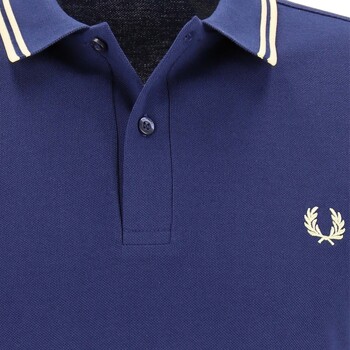 Fred Perry Fp Twin Tipped Fred Perry Shirt Blu