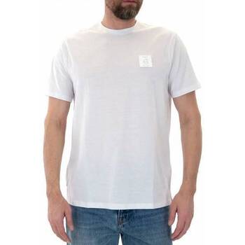 Abbigliamento Uomo T-shirt maniche corte EAX T-shirt uomo  con logo sul petto Bianco