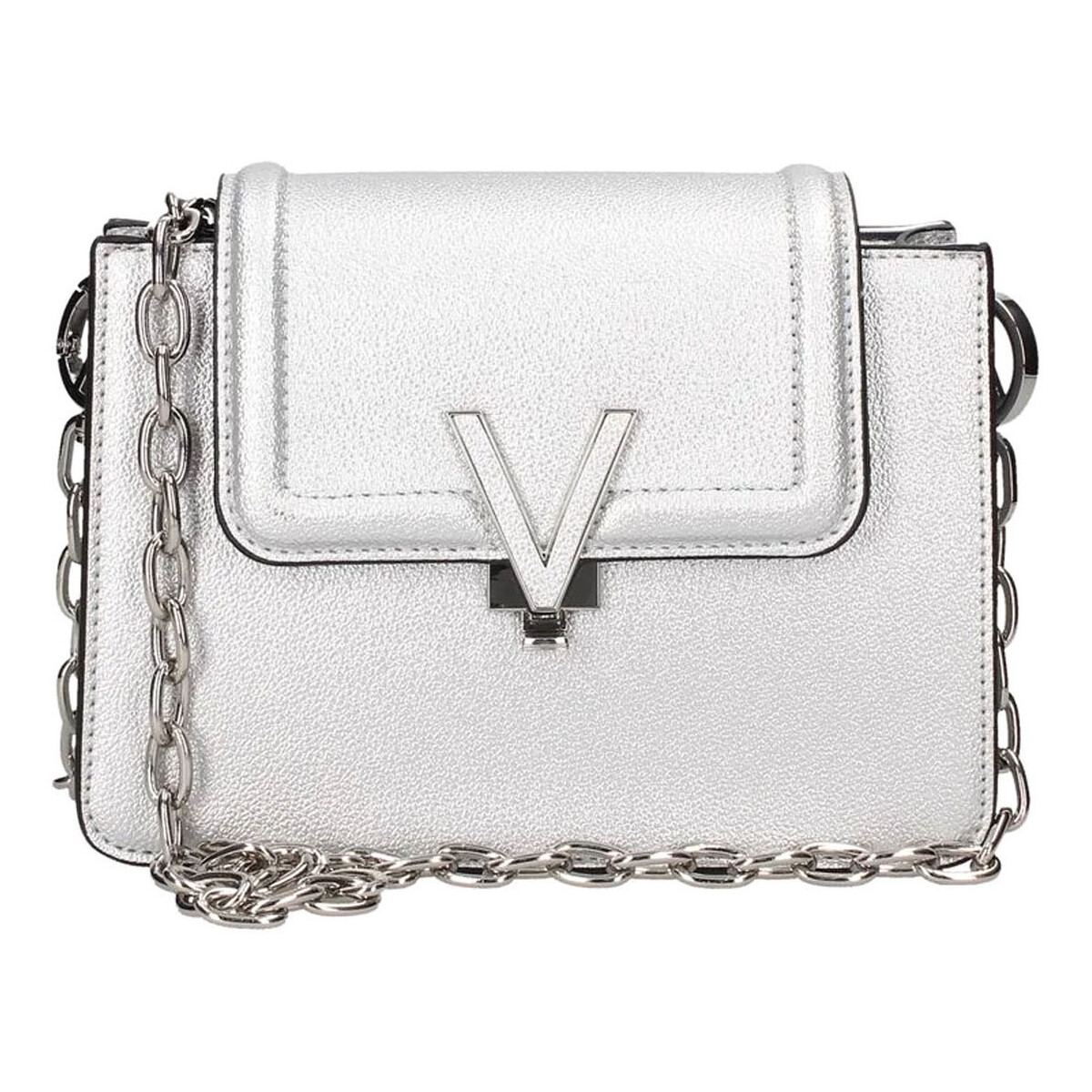 Borse Donna Tracolle Valentino Bags VBS7R201M Argento