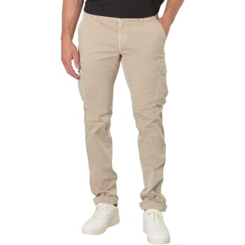 Abbigliamento Uomo Pantaloni 5 tasche Powell SANTIAGO-ME303 Beige
