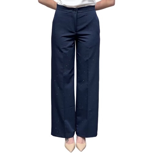 Abbigliamento Donna Pantaloni 5 tasche Vicolo TB1157 Blu