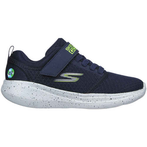 Scarpe Unisex bambino Sneakers Skechers 405028L NVY Blu