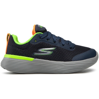 Scarpe Unisex bambino Sneakers Skechers 405100L NVLM Blu