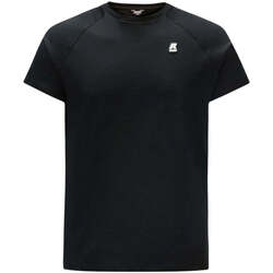 Abbigliamento Uomo T-shirt & Polo K-Way T-Shirt e Polo Uomo Edwing K0074Q0 USY Nero Nero