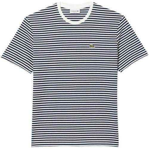 Abbigliamento Uomo T-shirt & Polo Lacoste T-Shirt e Polo Uomo  TH9749 522 Blu Blu
