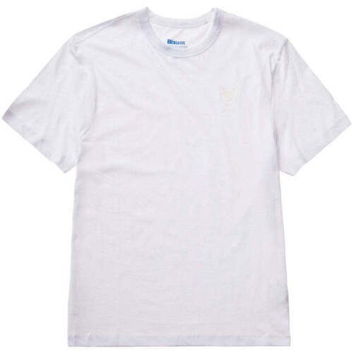 Abbigliamento Uomo T-shirt & Polo Blauer T-Shirt e Polo Uomo  24SBLUH02143 004547 100 Bianco Bianco