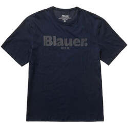 Abbigliamento Uomo T-shirt & Polo Blauer T-Shirt e Polo Uomo  24SBLUH02142 004547 888 Blu Blu