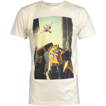 Abbigliamento Uomo T-shirts a maniche lunghe Transformers NS8113 Bianco