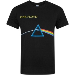 Abbigliamento Uomo T-shirts a maniche lunghe Pink Floyd Dark Side Nero