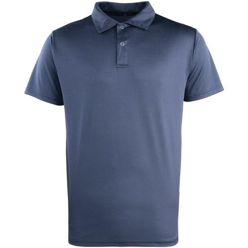 Abbigliamento T-shirt & Polo Premier Coolchecker Blu
