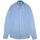Abbigliamento Uomo Camicie maniche lunghe Bd Baggies Camicia Bradford Lino Uomo Aqua Essence Blu